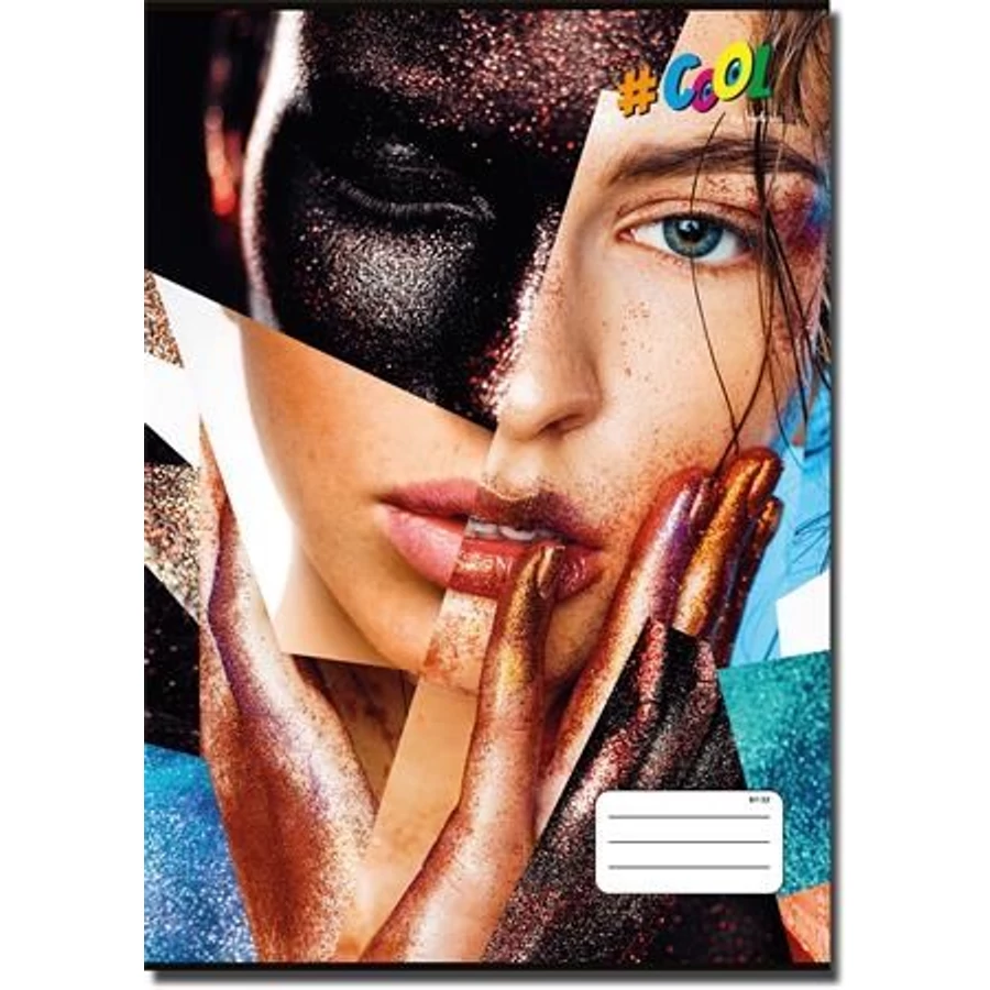 *54087 FÜZET A4  COOL by Victoria21  mintás vonalas 81-32 32lap