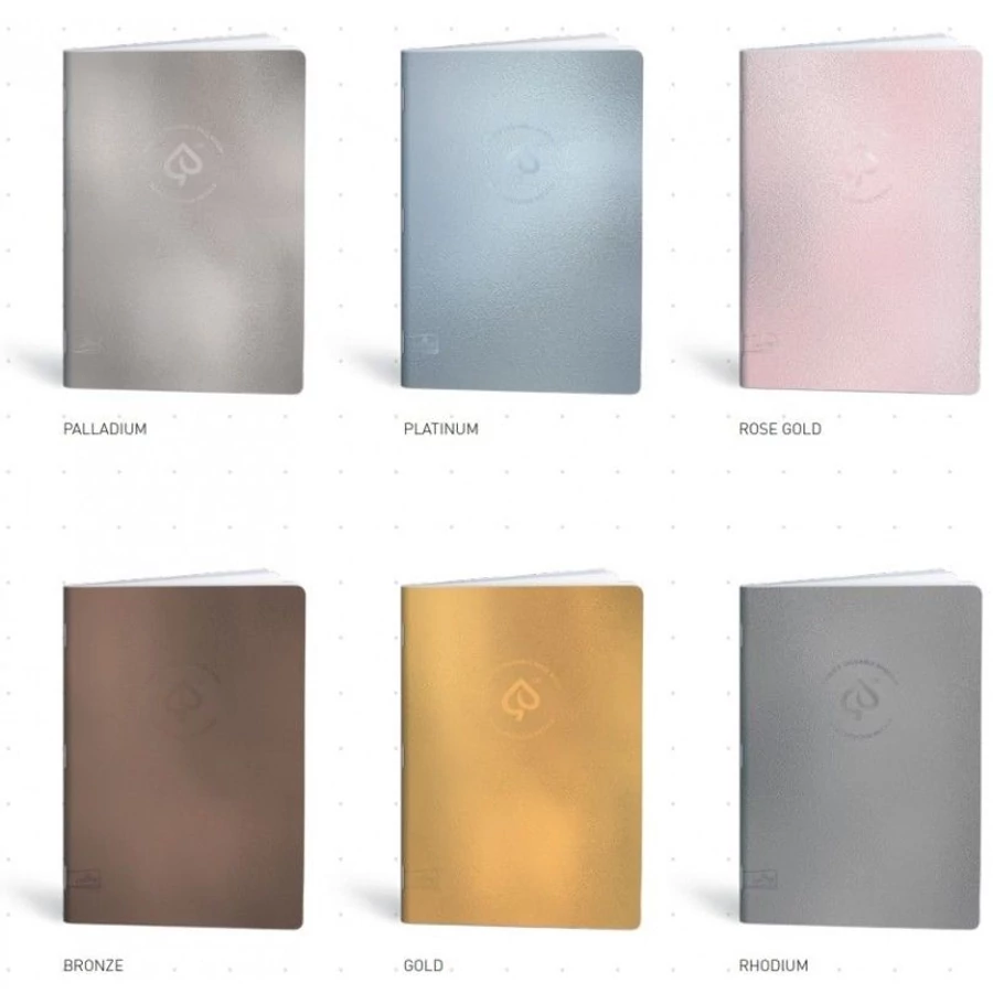 *54135 FÜZET A4 Mar-Mar Lipamill 40+2l kockás Precious Metal