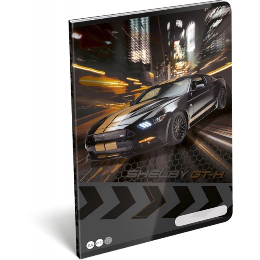 *54173 FÜZET A4 LIZZY kockás FORD GT21