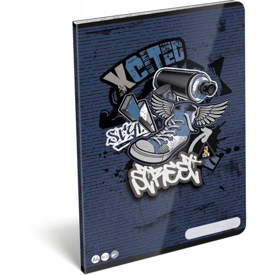 *54197 FÜZET A4 LIZZY sima X-Cited Street21