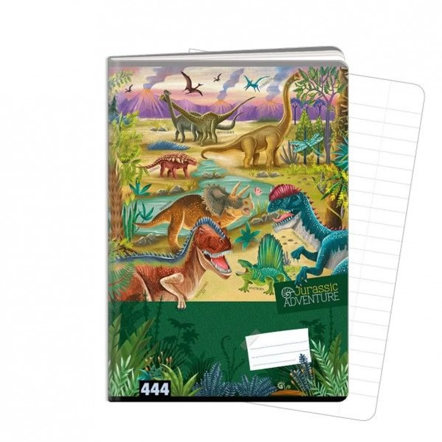 *54252 FÜZET A4 ARGUS vonalas new minták 40l 1582-0312..,