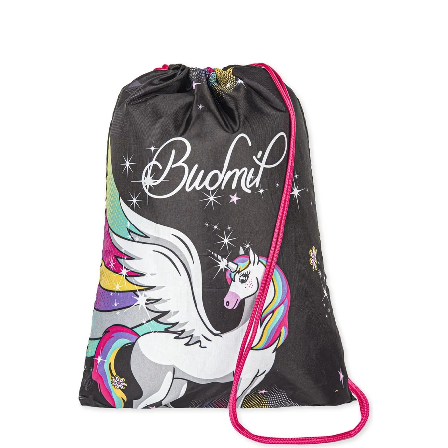 *54422 TORNAZSÁK BUDMIL Beaumont  32*44cm 10150012 autó,lovak cica,unikornis