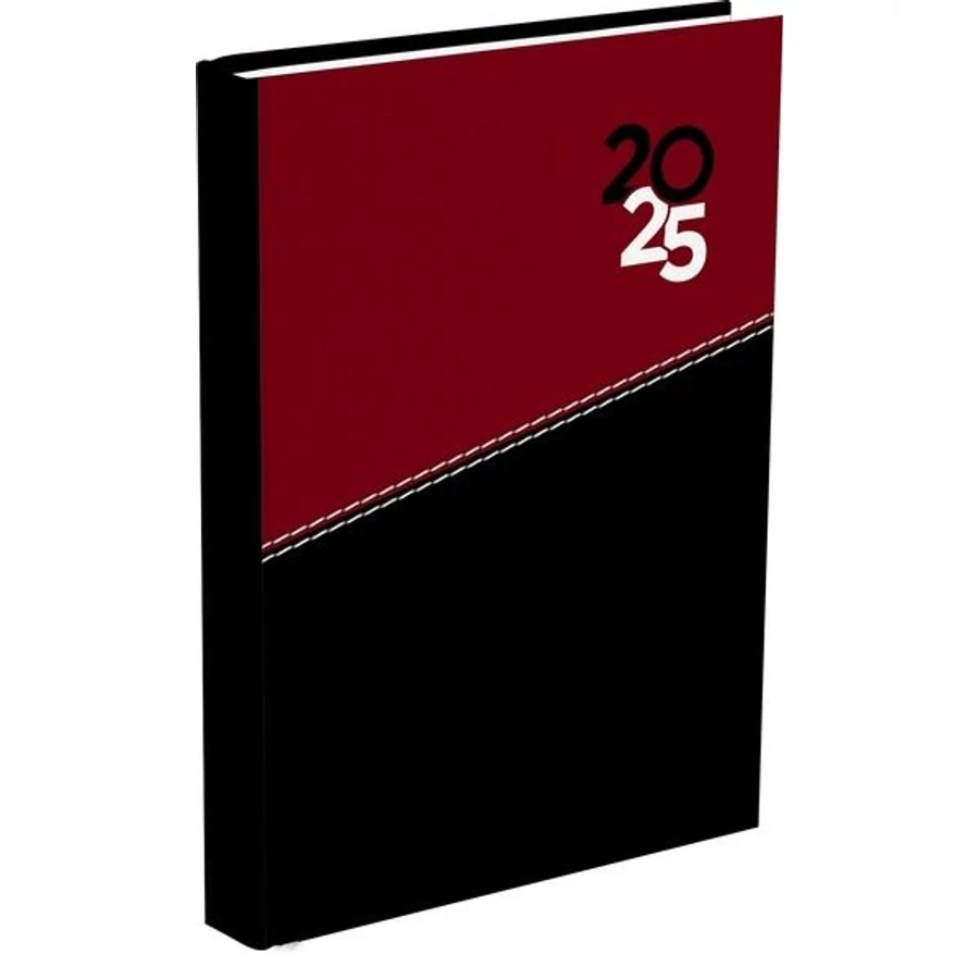 *54542 HATÁRIDŐNAPLÓ 2025 A5 napi T-Calendar Dual Soft Touch+UV