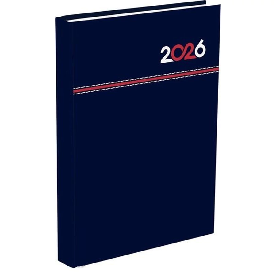 *54542 HATÁRIDŐNAPLÓ 2026 A5 napi T-Calendar Dual Soft Touch+UV