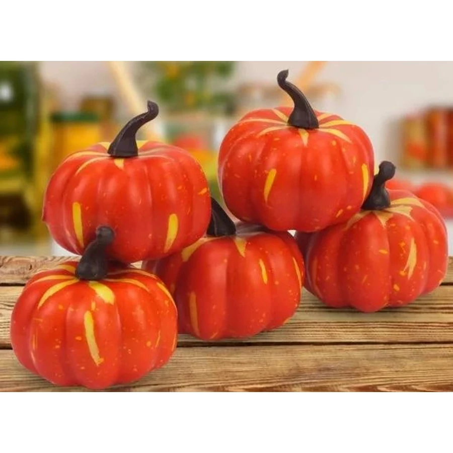 *54651 DEKOR TÖK  6cm narancssárga