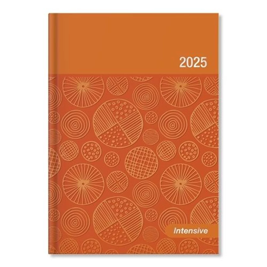 *54658 HATÁRIDŐNAPLÓ 2025 A5 napi Period Intensive