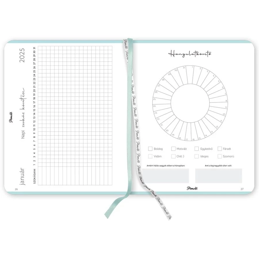 *54725 HATÁRIDŐNAPLÓ 2026 B5 éves tervező PlanAll New Classic