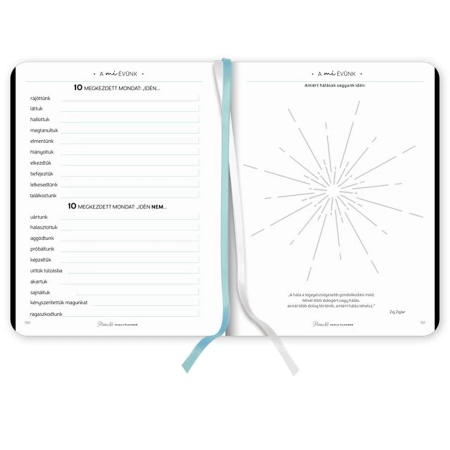 *54729 HATÁRIDŐNAPLÓ 2023 B5 Family Planner Családi tervező  PlanAll