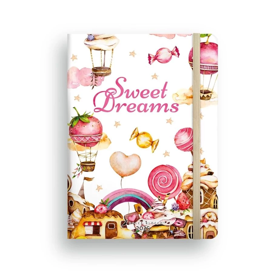 *54741 NAPLÓ B5 SECRET Journal Dolce Blocco Lizzy (pöttyös)