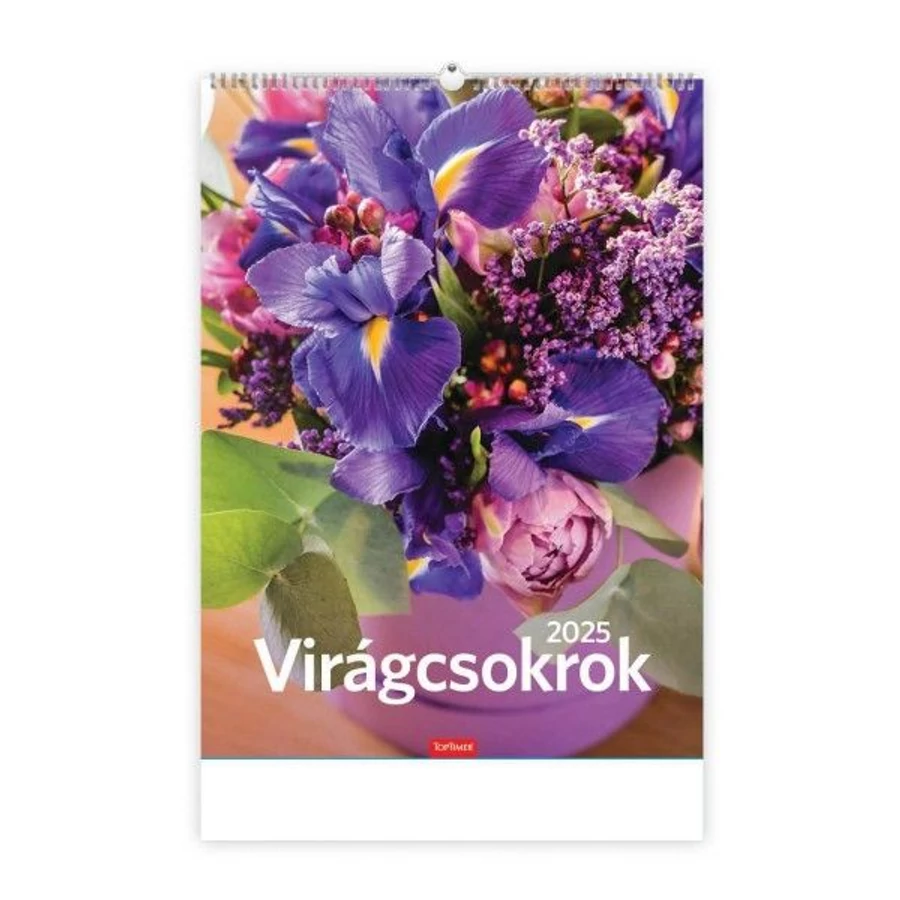 *54748 FALINAPTÁR 2025 Virágcsokrok  31*42cm  T093-16