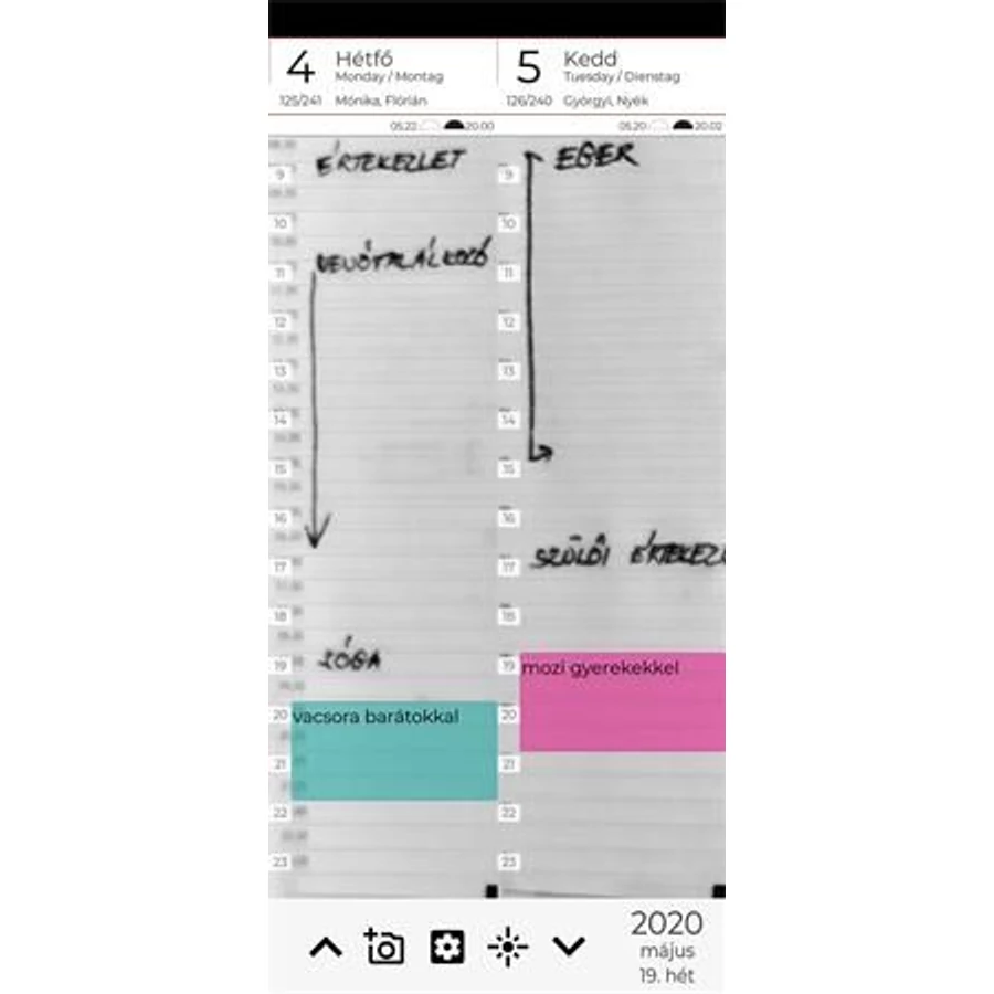 *54765 HATÁRIDŐNAPLÓ 2023 B5 heti TOPTIMER