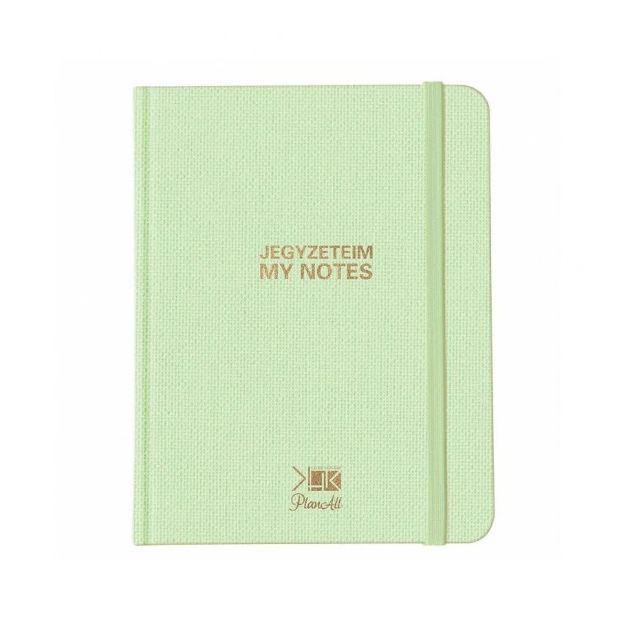 *54800 NOTESZ B5 Kende-Hoffher Krisztina PlanAll keményfedeles special edition Lizzy