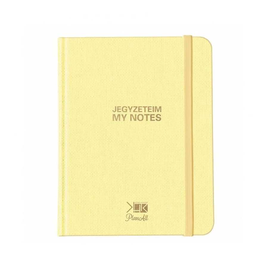 *54800 NOTESZ B5 Kende-Hoffher Krisztina PlanAll keményfedeles special edition Lizzy