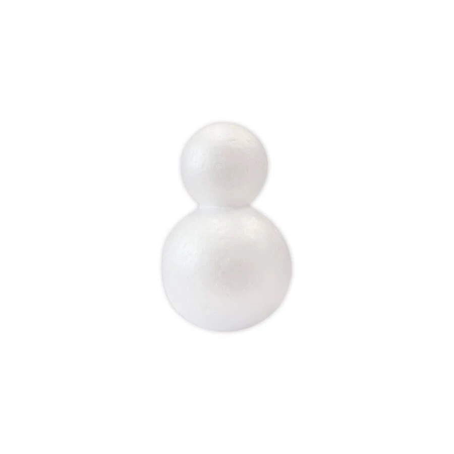 *54924 POLISZTIROL hóember 17*11cm