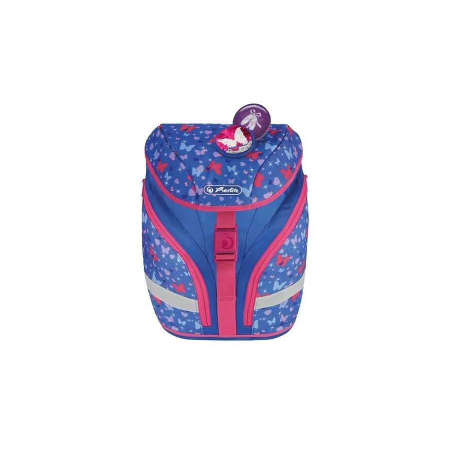 *54980 Iskolatáska HERLITZ Soft Light üres Butterfly*