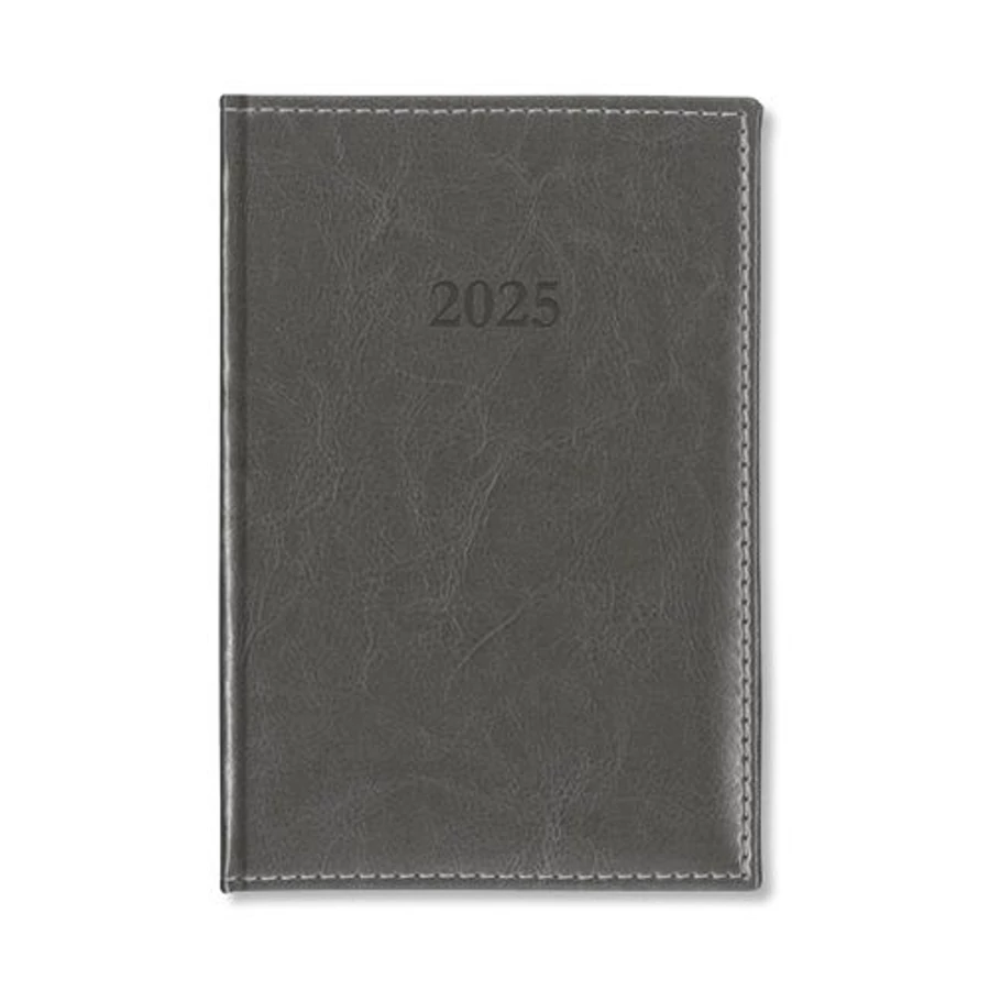 *55086 HATÁRIDŐNAPLÓ 2025 B6 heti Period Border körbevarrott