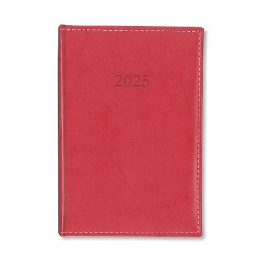 *55086 HATÁRIDŐNAPLÓ 2025 B6 heti Period Border körbevarrott