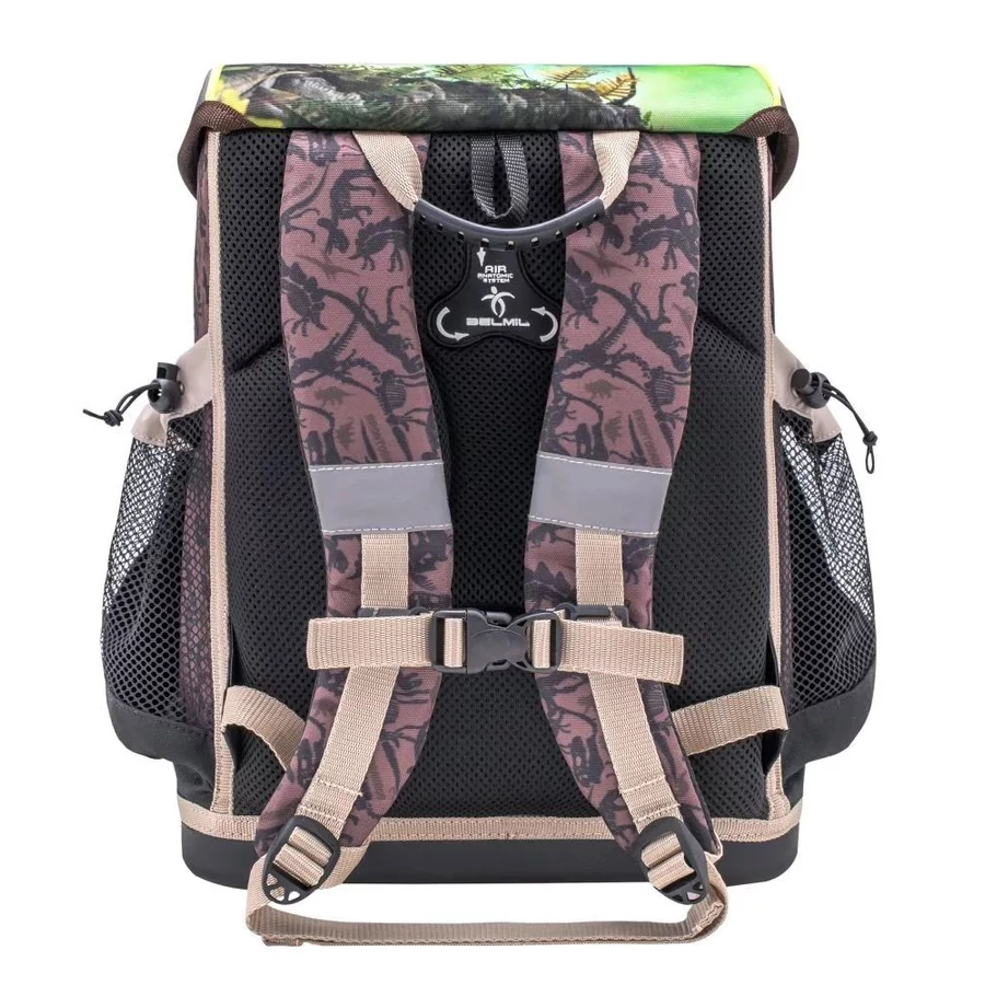 HÁTITÁSKA szett BELMIL Mini-Fit22 táska, tolltartó, tornazsák 405-33 (Dinosaur Park, RCHX0127)