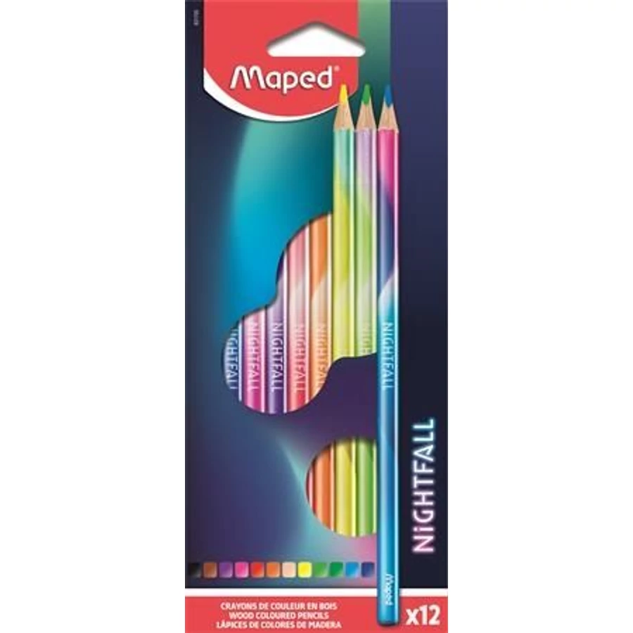 SZÍNES CERUZA 12 MAPED 