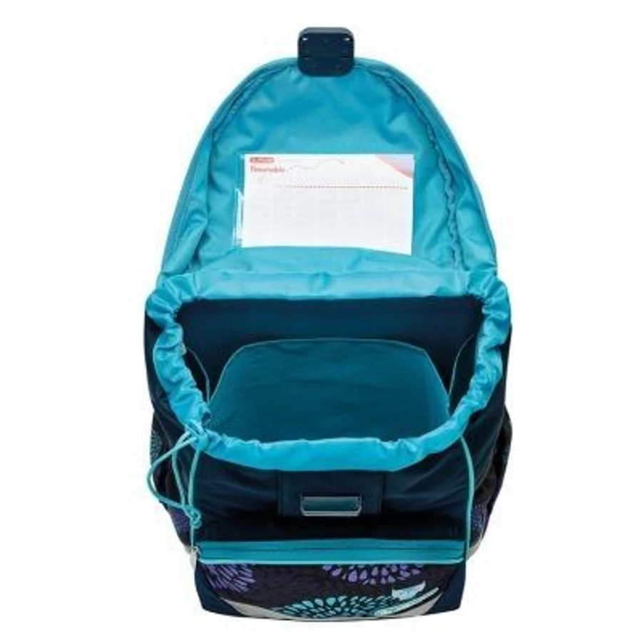 *55855 Iskolatáska HERLITZ UltraLight  üres Flower Owl