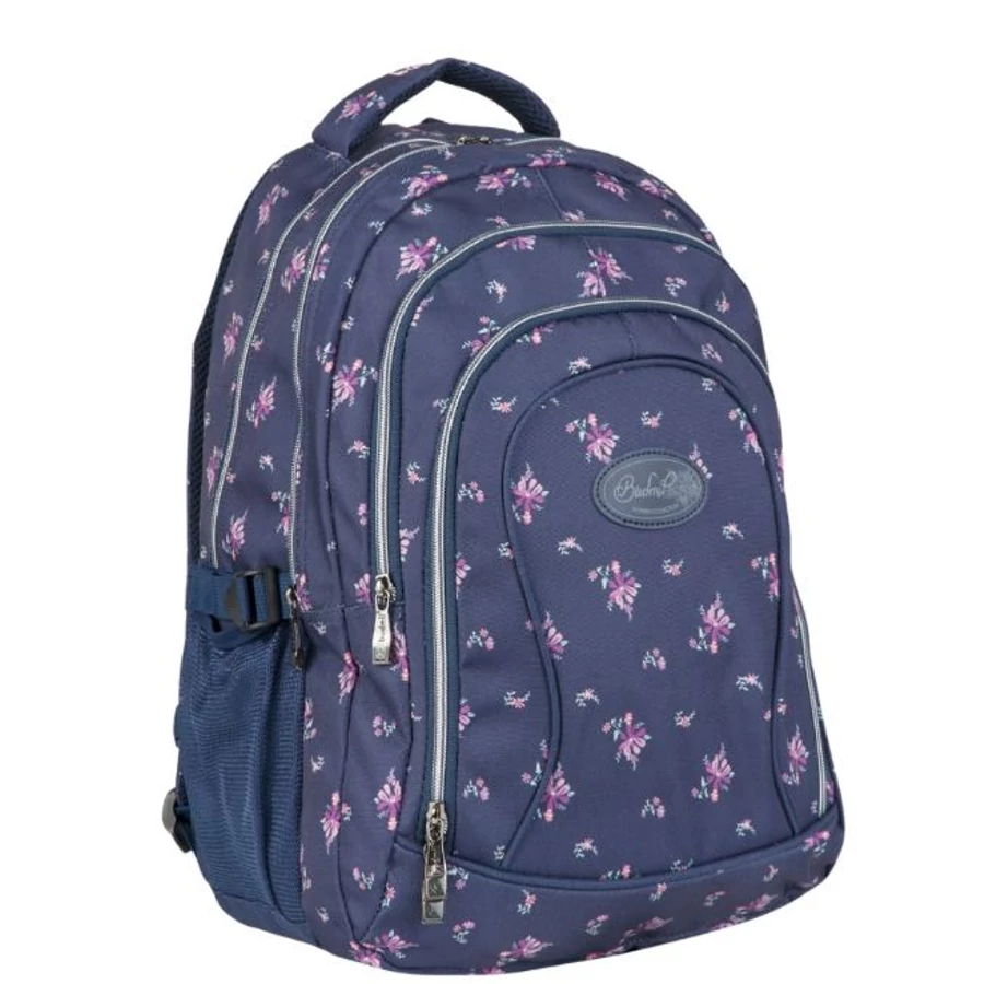 Hátitáska BUDMIL ovális  10110183 virágos