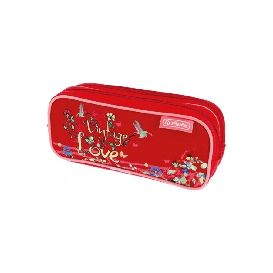 *55980 TOLLTARTÓ neszeszer HERLITZ dupla Girls Mix 22