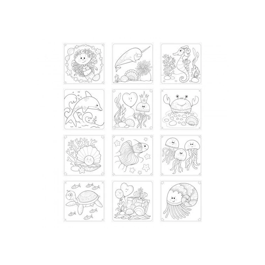 *55991 KIFESTŐ A4 HERLITZ 20*20cm Hableány 28old.