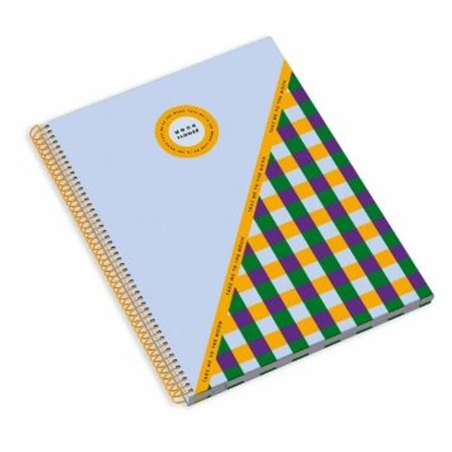 *56010 FÜZET spirál A4 Ambar # 100l Moonflower Teen