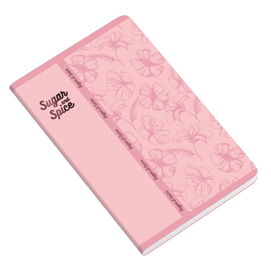 *56012 FÜZET A4 Ambar vonalas 48lap  PP Sugar&Spice