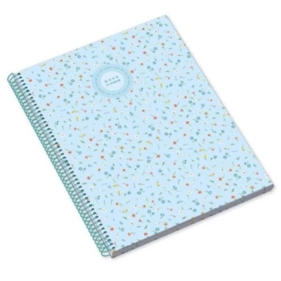 *56013 FÜZET spirál A4 Ambar = 80l Moonflower Cherry