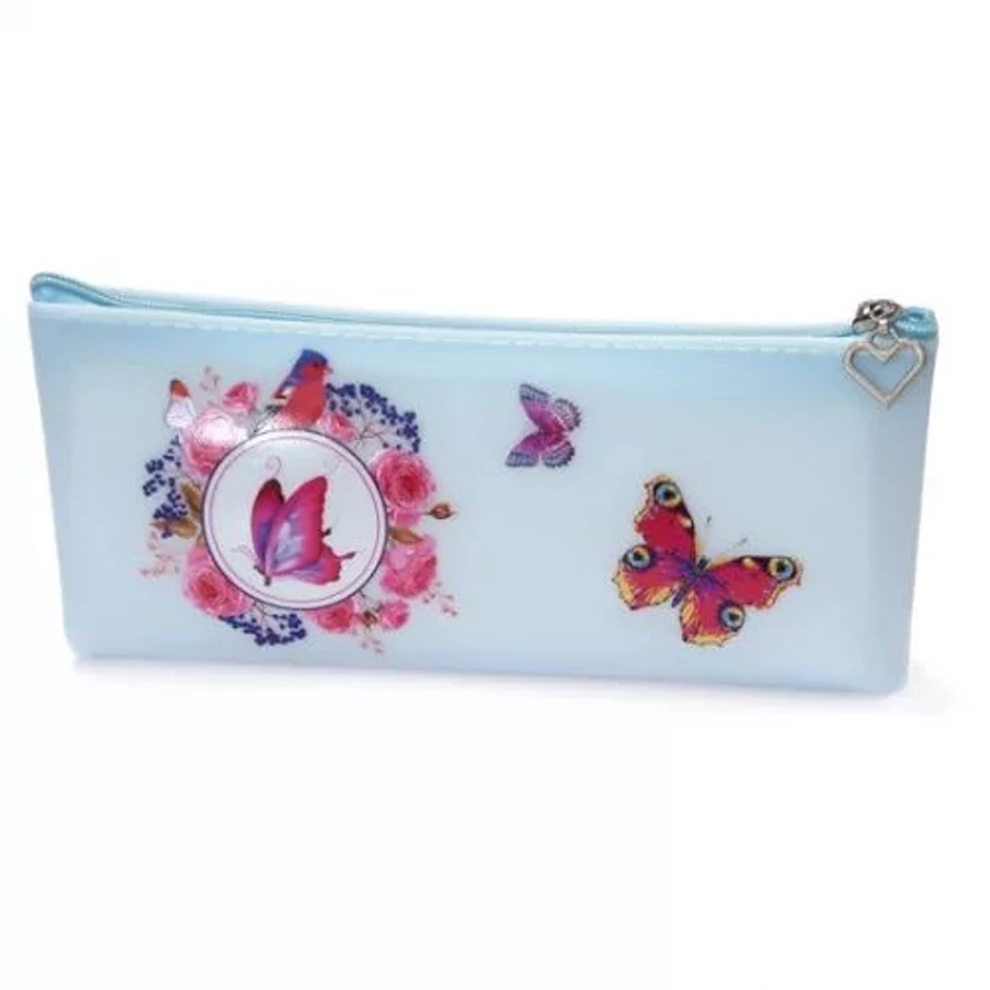 *56206 TOLLTARTÓ  neszeszer School Art Lepkeminta háromszög