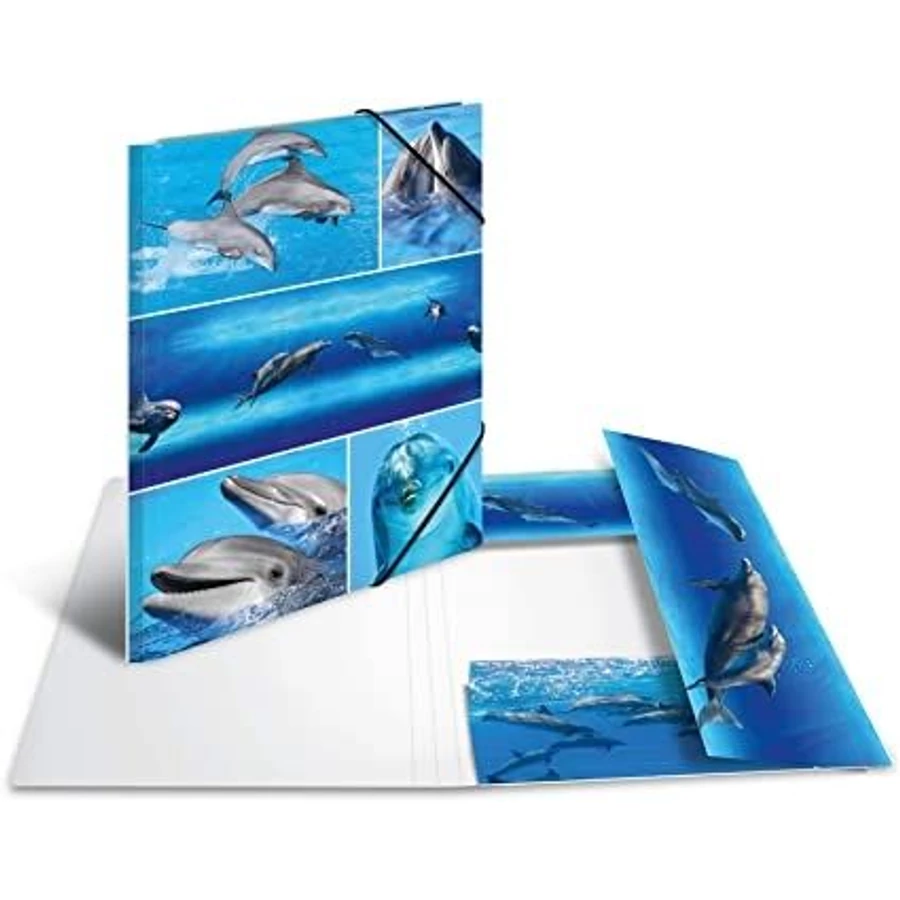 GUMIS DOSSZIÉ A4 Herma karton (Delfin, D09859HDE)