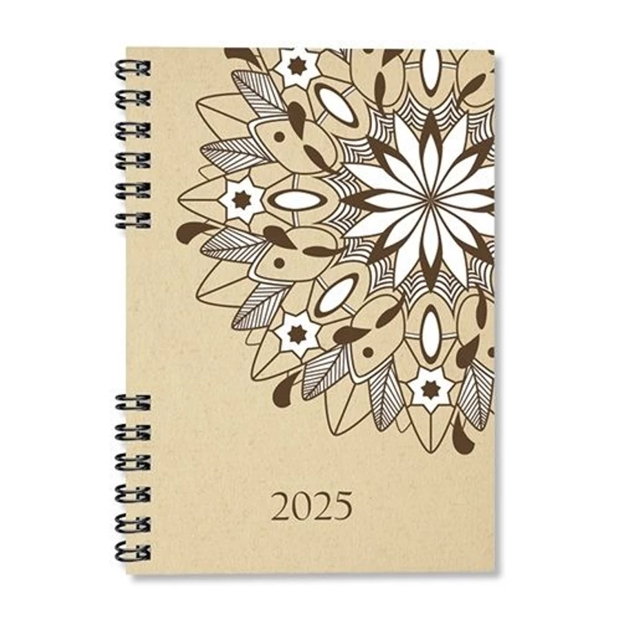 *56410 HATÁRIDŐNAPLÓ 2025 A5 heti Period ECO spirálos