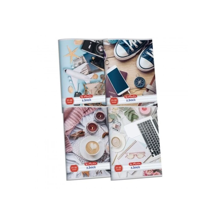 *56828 FÜZET A5 HERLITZ vonalas 21-32  Travel