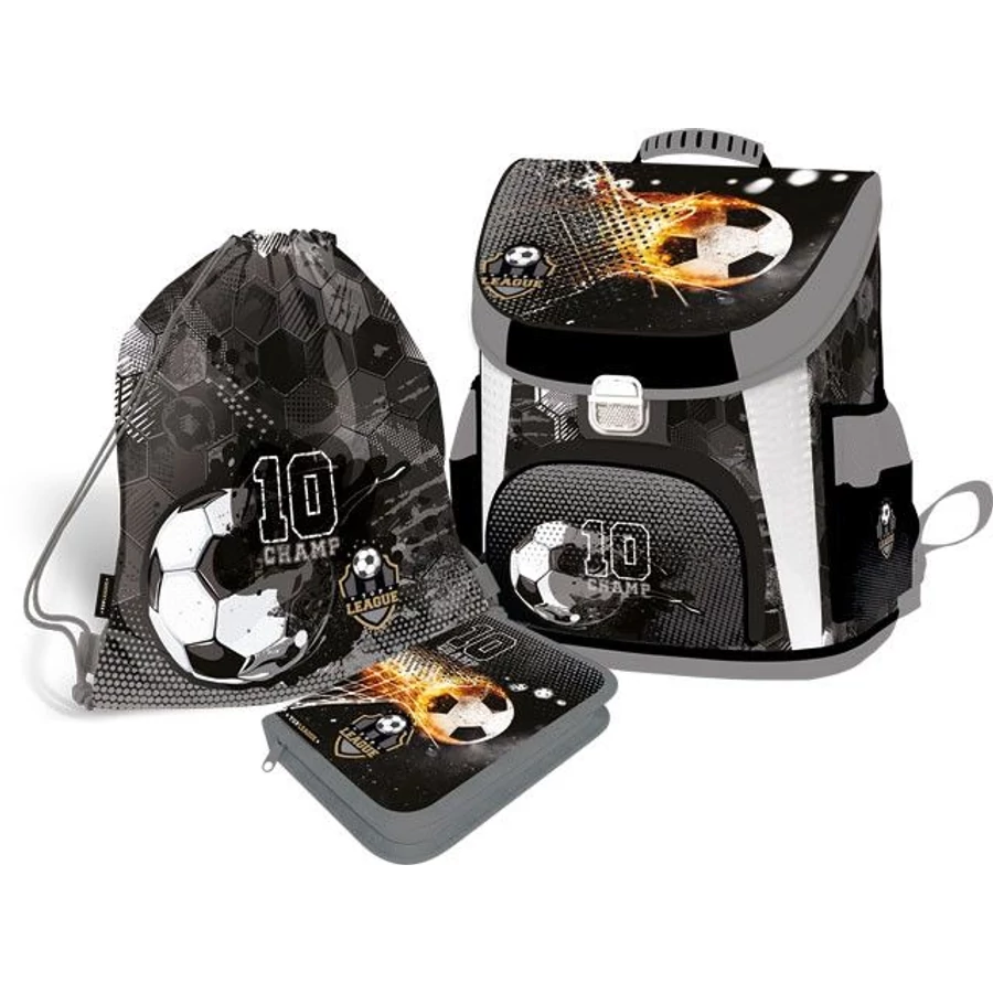 *57239 Iskolatáska szett Lizzy 3db-os Top League TOP10 táska+tolltartó+tornazsák