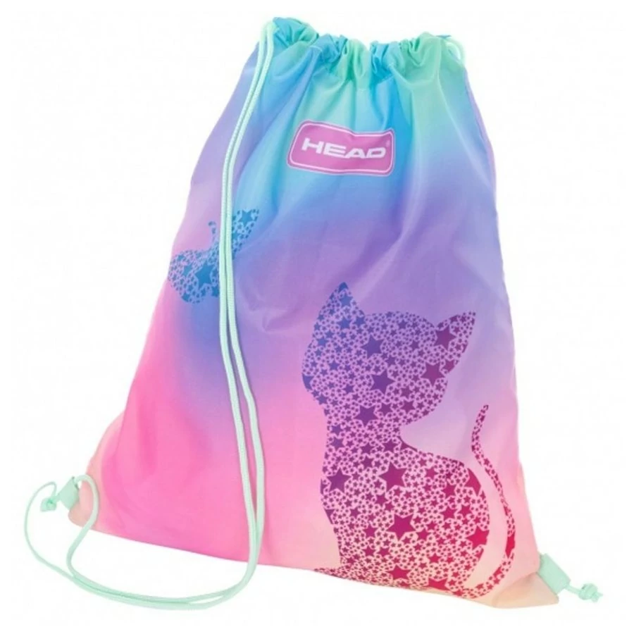 *57251 TORNAZSÁK LIZZY Head Kitty színátmenetes