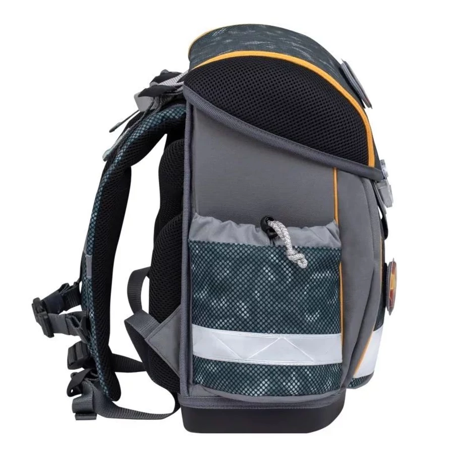 Iskolatáska BELMIL Classy with Patches23 merev falú  403-13 (Dark Dots, AAB541)