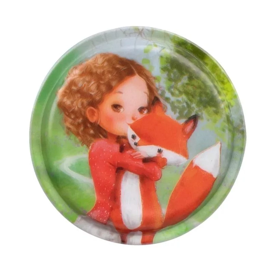 Iskolatáska BELMIL Classy with Patches23 merev falú  403-13 (Mahogany, AAB538)