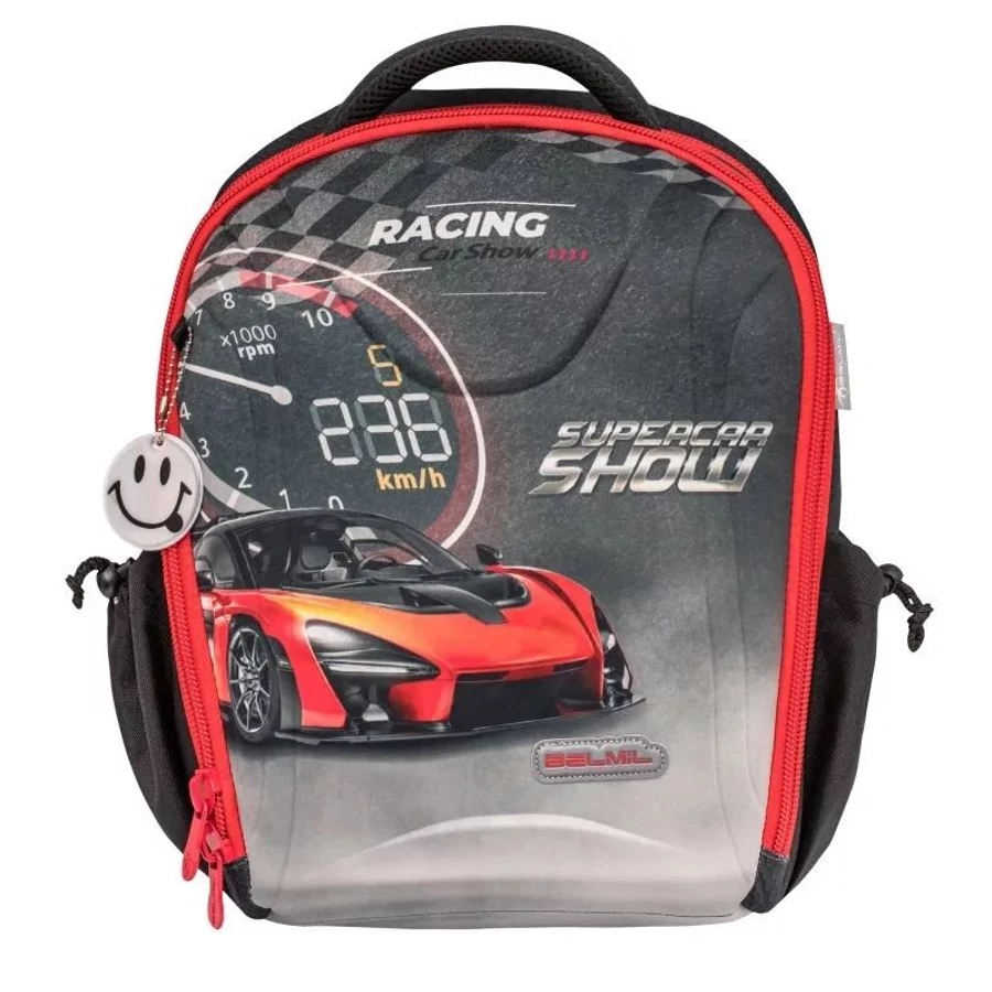 Hátitáska BELMIL Sturdy23 merevfalú 338-82 (Car Show, AAB210)