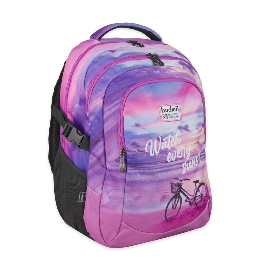 *57438 Hátitáska BUDMIL ovális Edwin 10110149  rózsaszín