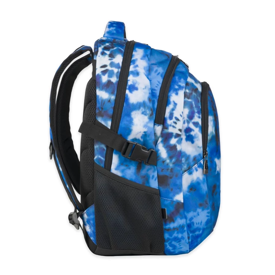 *57439 Hátitáska BUDMIL ovális Edwin 10110149  kék batikolt