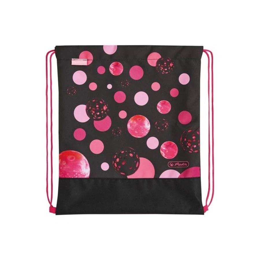 *57471 Iskolatáska HERLITZ UltraLight Plus töltött Cats&Dots