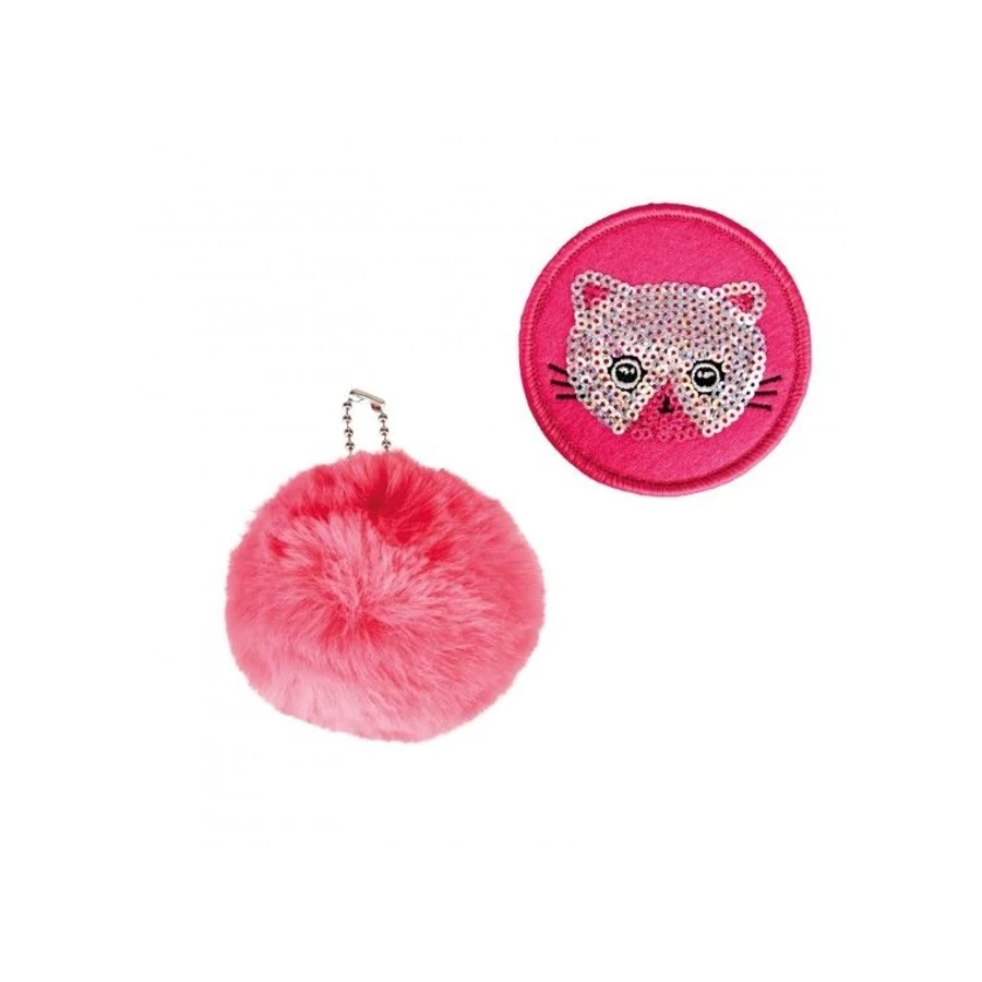 *57471 Iskolatáska HERLITZ UltraLight Plus töltött Cats&Dots