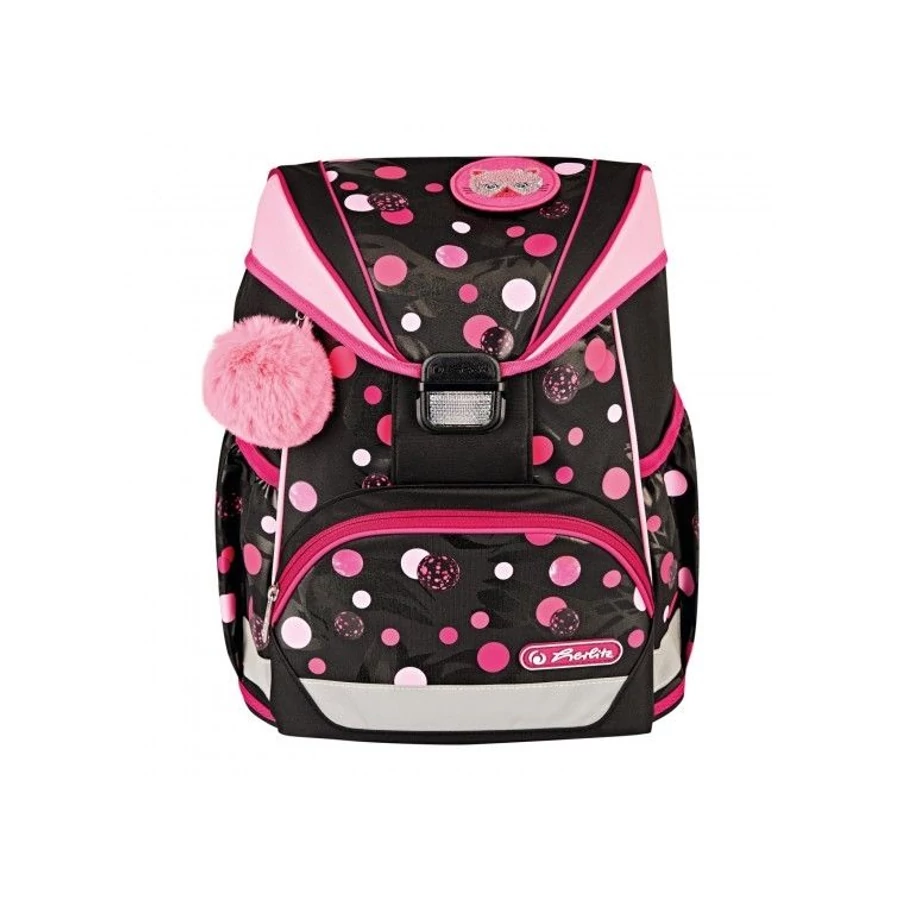 *57471 Iskolatáska HERLITZ UltraLight Plus töltött Cats&Dots