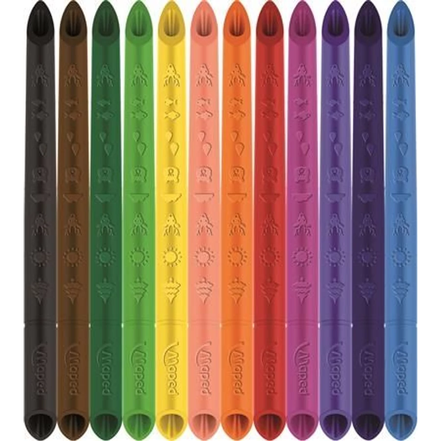 *57553 SZÍNES CERUZA 12 MAPED