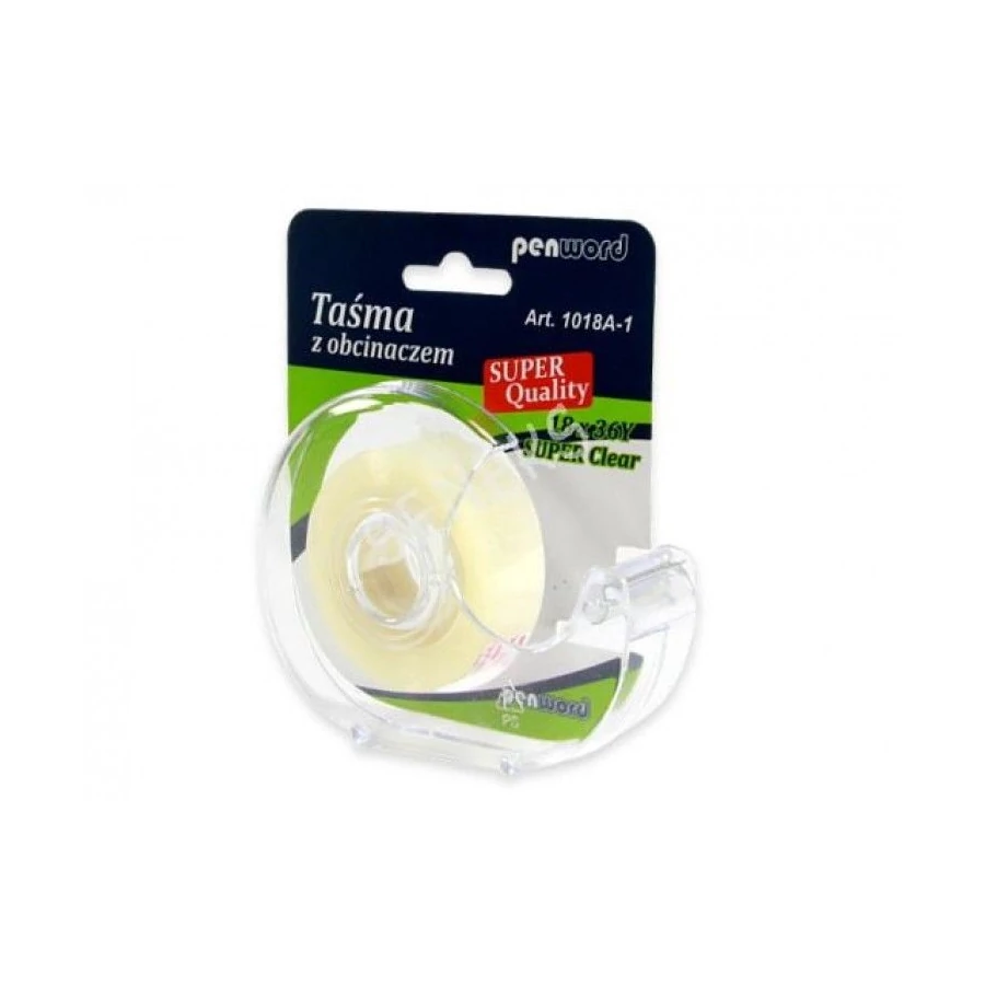 *57564 CELLUXTÉPŐ  kézi átlátszó Penword 19mm*33m szalaggal