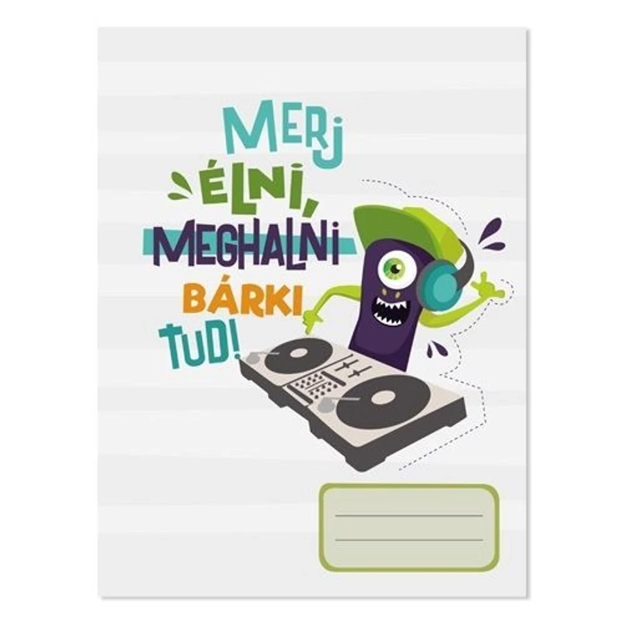 *57633 FÜZET A4 pd sima 40l Monsters'23