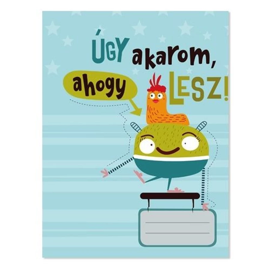 *57633 FÜZET A4 pd sima 40l Monsters'23