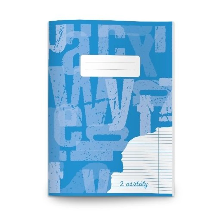 FÜZET A5  pd  2.oszt. vonalas 16-32 32lap