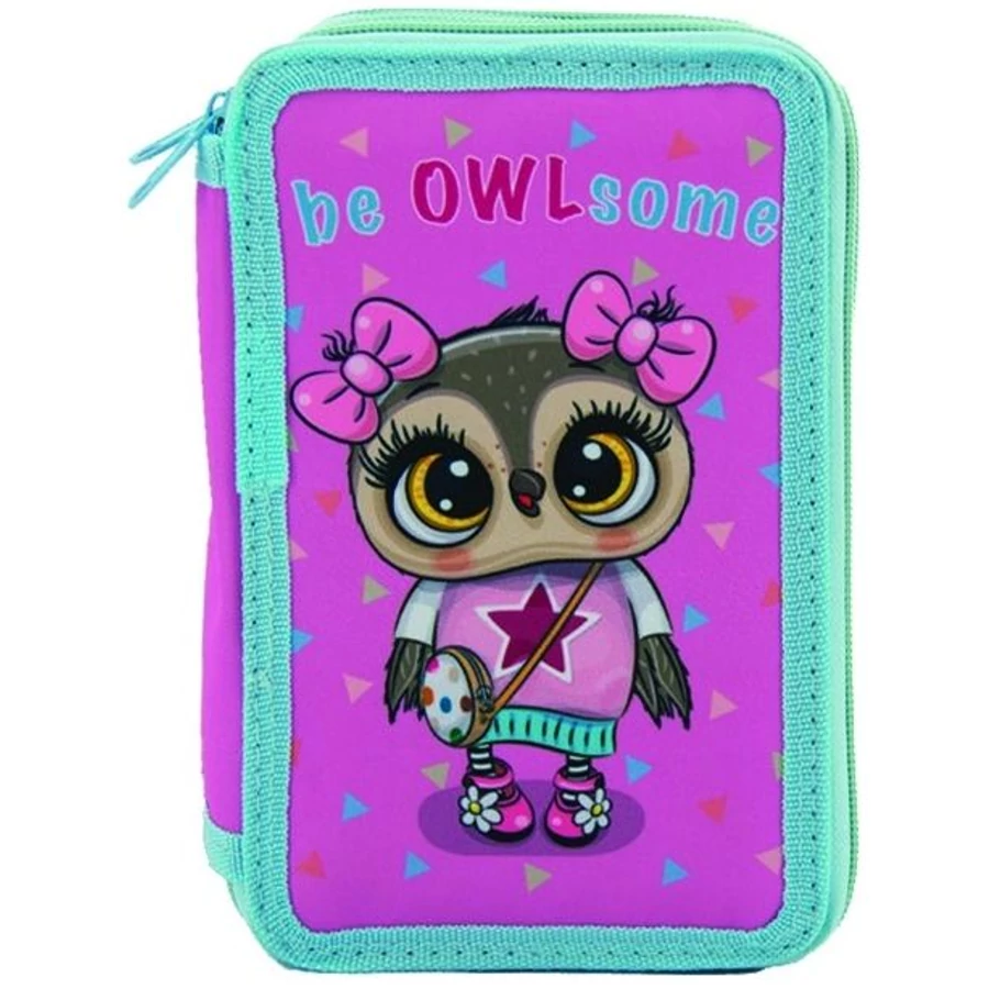 TOLLTARTÓ 3 emeletes OCTOPUS vegyes minta (Be Owlsome, N01E25583)